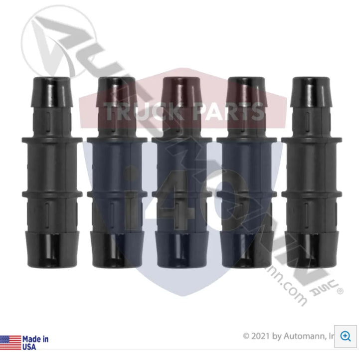 65630 Conti Hose Connector 1in-3/4in 5pk For Contitech - Straight