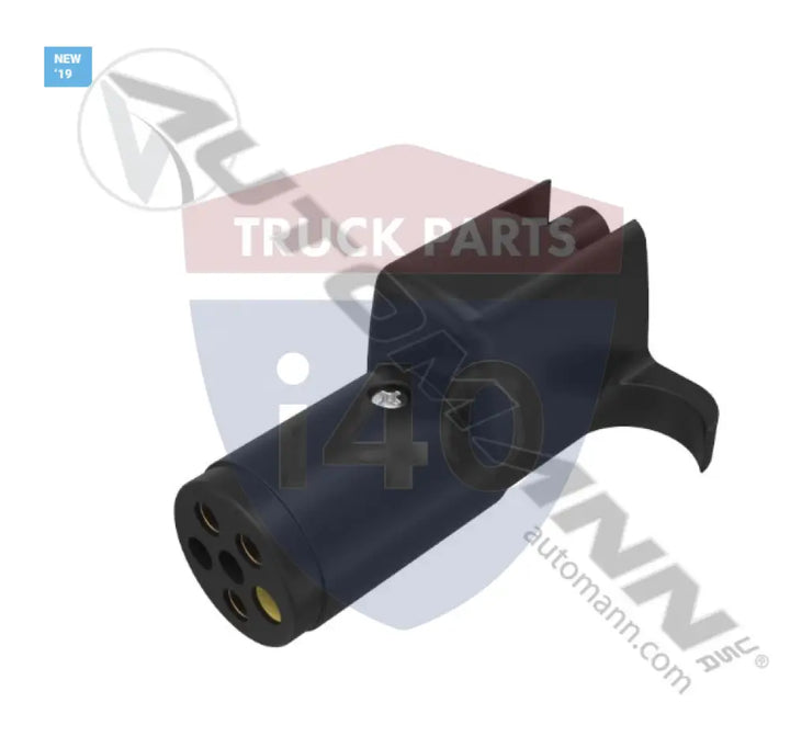 630064 Trailer Plug Adapter 6 Round to 4 Flat For Phillips - Light Duty/RV - Plugs & Adapters