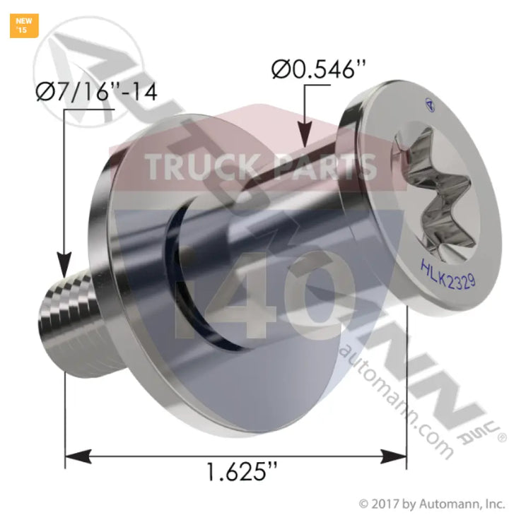 R56-1032 Door Striker Bolt For Kenworth - Door Striker Bolt Kenworth
