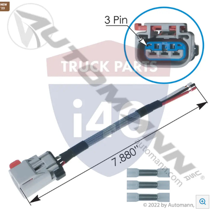 Automann 577.99112R Harness Crankcase Sensor Cummins ISX - Lighting