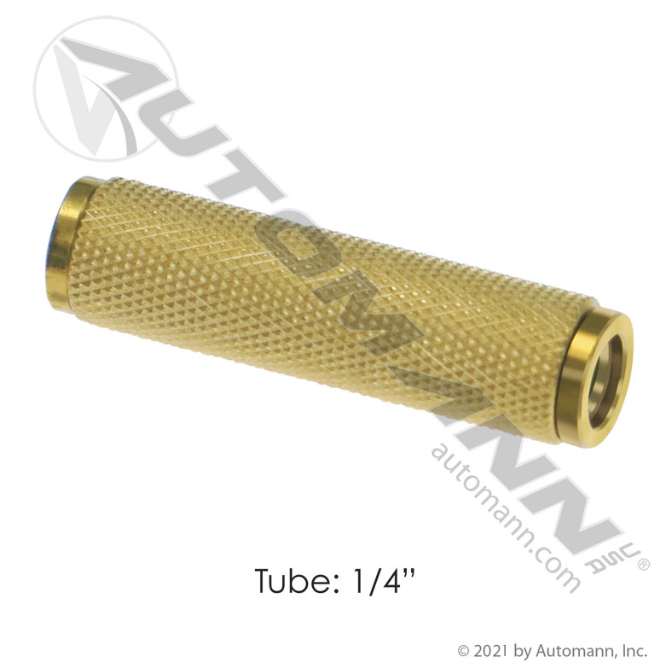 017910 Brass PLC Union 1/4inm For Tectran