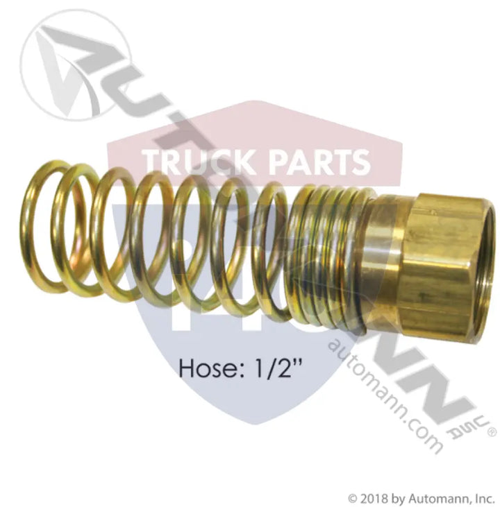Automann 177.16918 Coupling Nut with Spring 1/2IN - Coupling Nuts w/ Spring