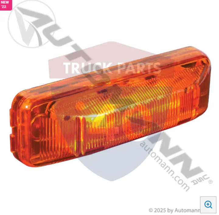 Automann 571.LD19A6 Marker Light LED 1in 4in Amber - Marker Light LED 1in X 4in Amber
