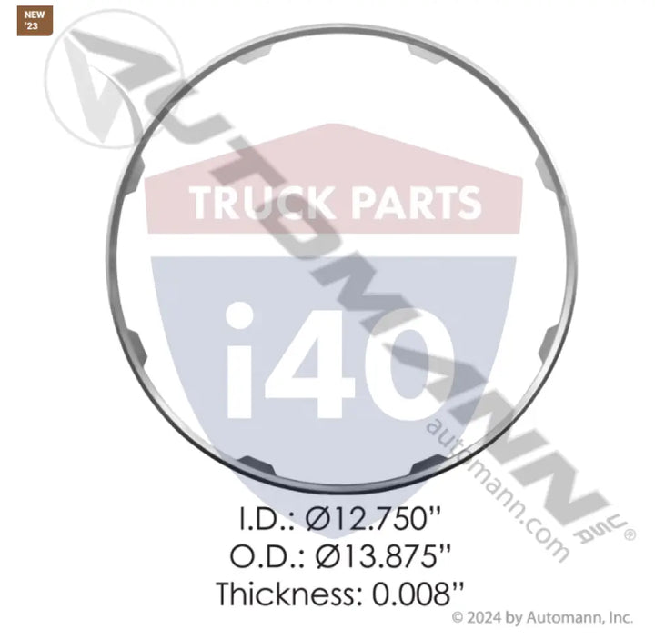 8AL005 DPF Gasket Fot Dinex - DPF Gasket Mack/Volvo