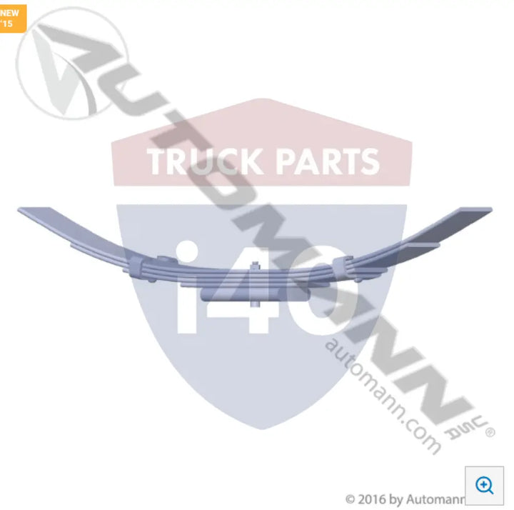 Automann 43-903 4 Leaf Helper Spring 4/PD - 4 Leaf Helper Spring 4/PD