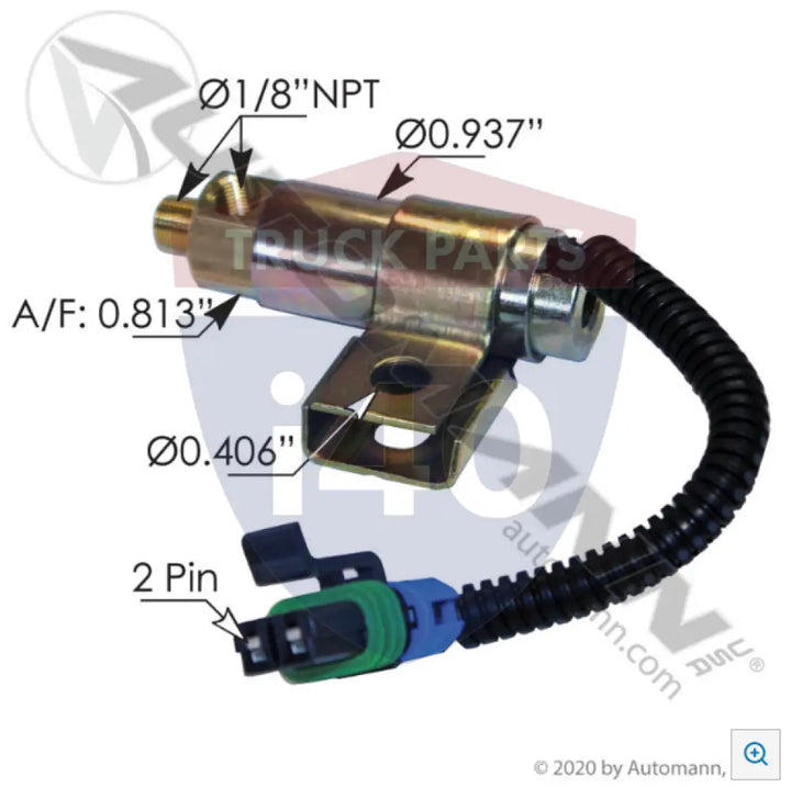 IMI 173.1124 Solenoid Valve Fan Clutch - Solenoid Air Valves