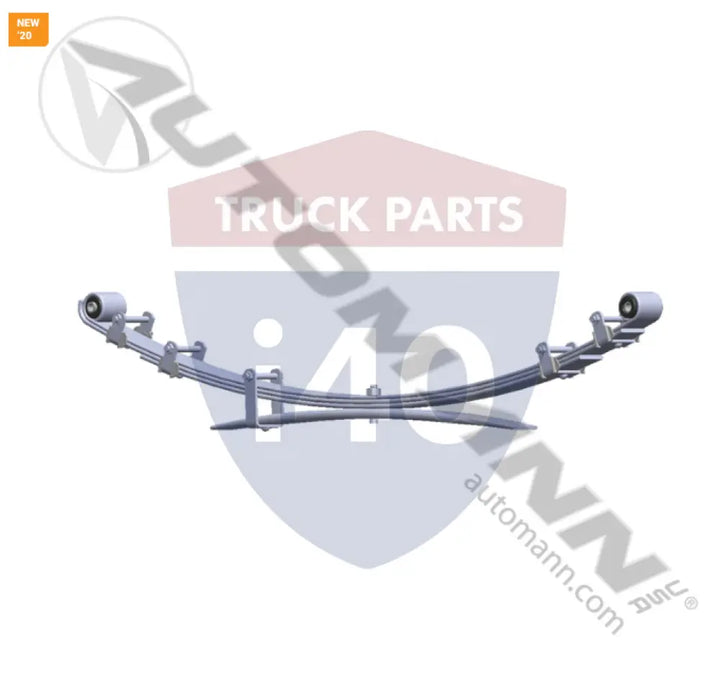 Automann 90-579 4 Leaf Spring 3/1 LH - 4 Leaf Spring 3/1 LH