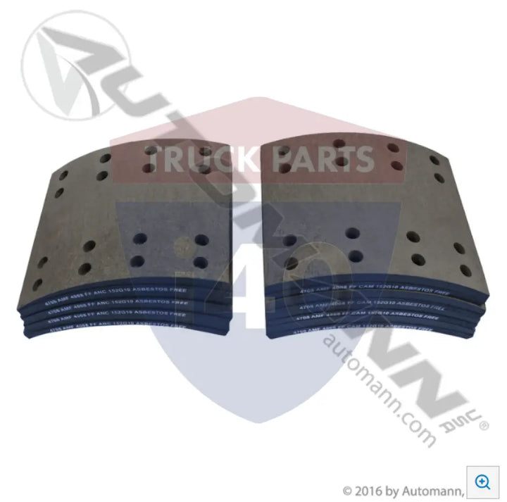 Automann 140.4708.50 Brake Lining - 20K Lb GAWR