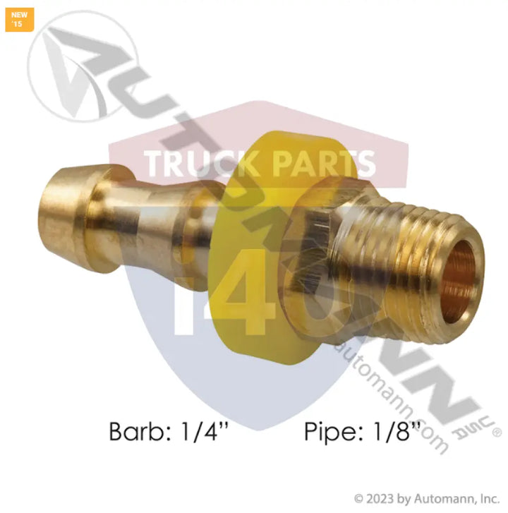 3018224B Push-On Fitting 1/4in Hose 1/8in Pipe For Parker - Male Pipe