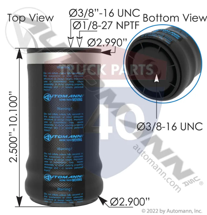 7037 Air Spring Cabin For Firestone - Air Spring Cabin