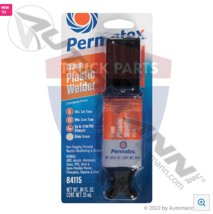 Permatex PRX84115 5 Minute Plastic Weld Cream - Adhesives
