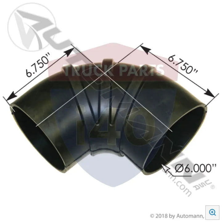 Automann 561.19600 Rubber Elbow 90 Deg - Cummins