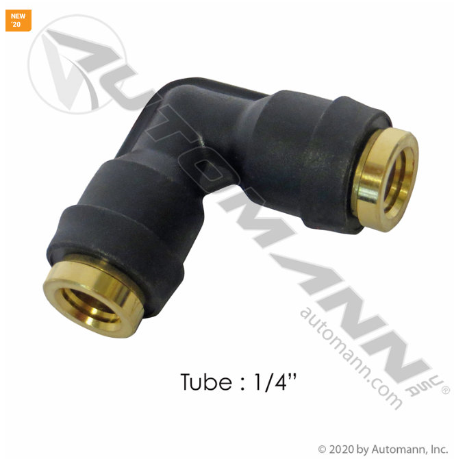 016283 PLC Union Elbow DOT 1/4in For Velvac