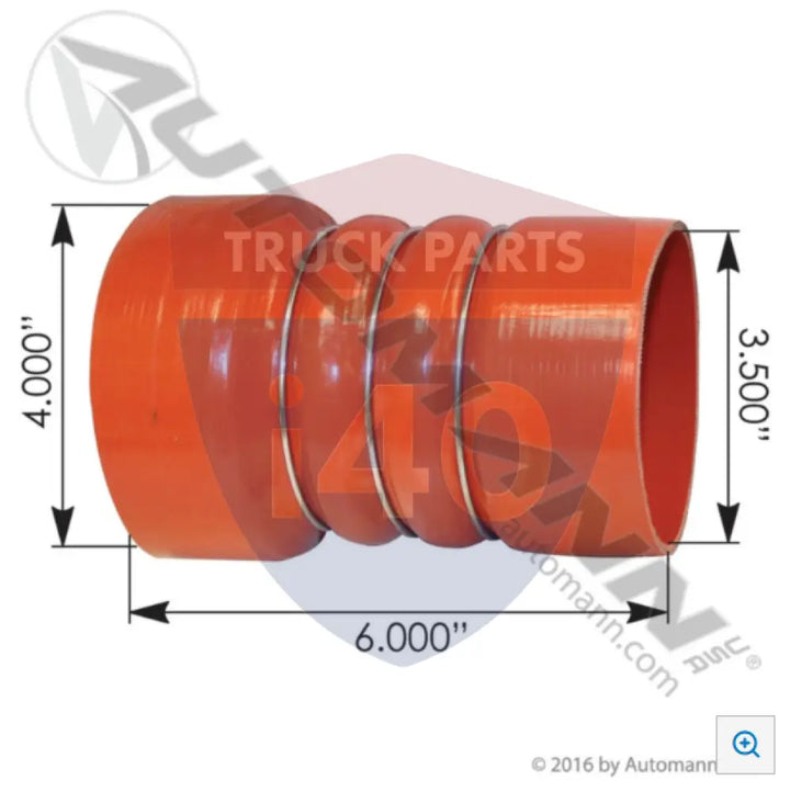 Automann 561.15350400 CAC Connector Reducer Hose Hot Side - CAC Hose Reducers - Hot Side