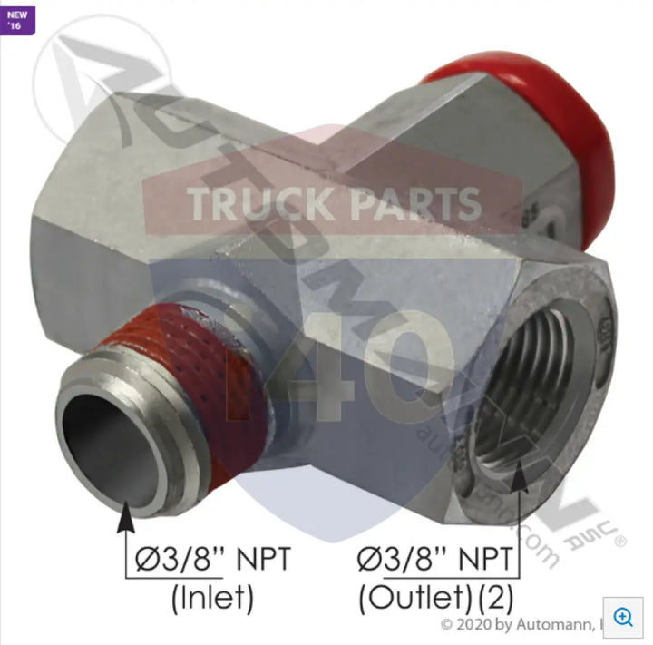 032217 Pressure Protection Valve For Velvac - Pressure Protection Valves