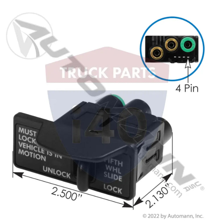 32702 Air Rocker Fifth Wheel Slide For GT Development - Air Rocker