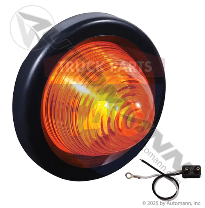 Automann 571.LG31A-K Marker Light Kit 2in Beehive Amber - Marker Light Kit 2in Beehive Amber