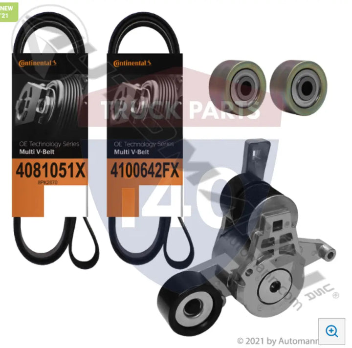 Continental 816.K49603C Drive Belt and Tensioner Kit - Tensioner Assemblies