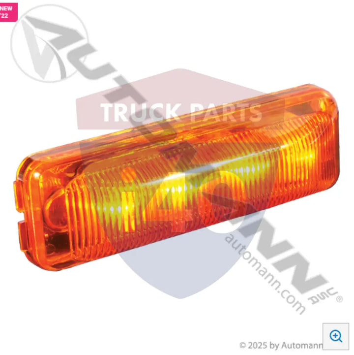 Automann 571.LD19A4 Marker Light LED 1in 4in Amber - Marker Light LED 1in X 4in Amber
