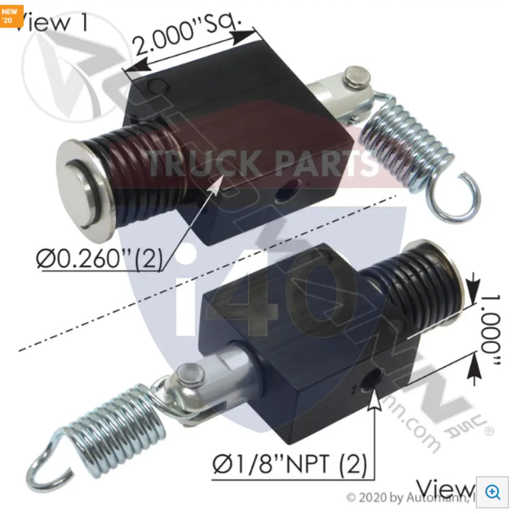 Apsco 170.V5BAP Valve 3-Way Limit Pull - Manual/Mechanical Actuated