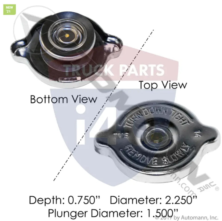 Automann 572.2041 Radiator Cap 14LB - Coolant Caps