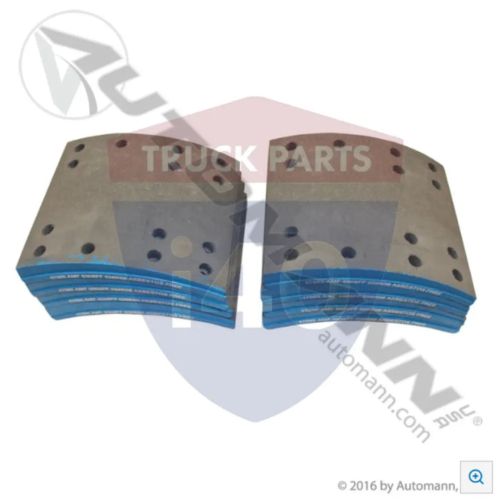 Automann 140.4709X.50 Brake Lining 1st Oversize - 20K Lb GAWR