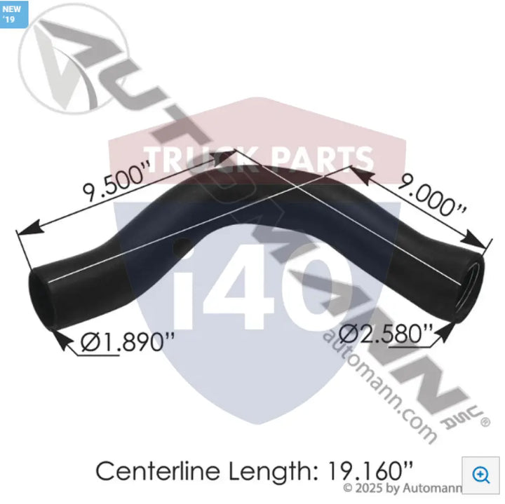 71716DAY Conti Molded Coolant Hose For Dayco - Chrysler