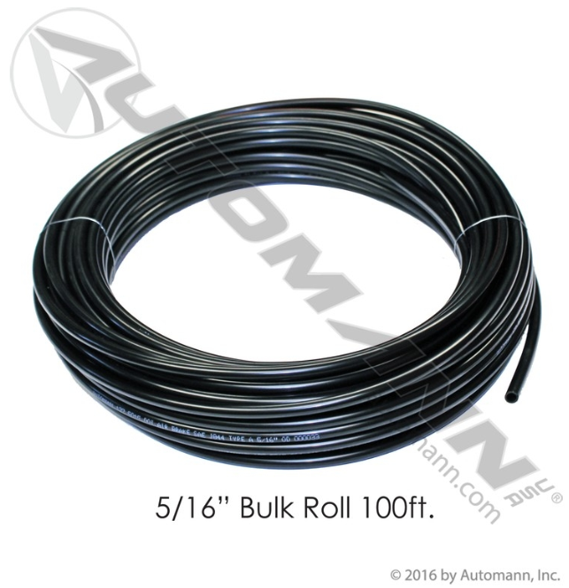 D1040801 Nylon Tubing 5/16in OD 100FT Black For Haldex
