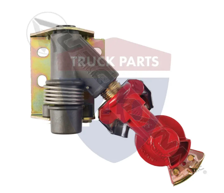 Phillips 124514R Swinger Gladhand Emerg. 45deg Red Coat - Swinger Gladhands & Brackets