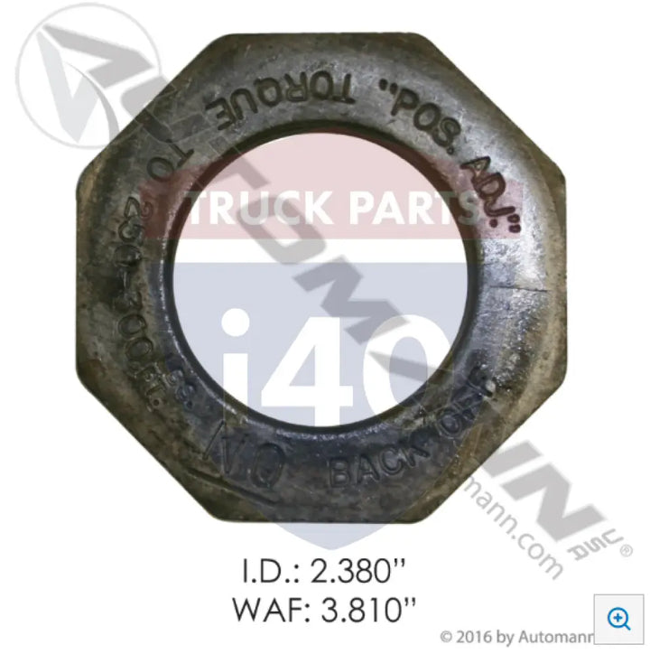 E-1253 Nut For Euclid - Trailer Axle