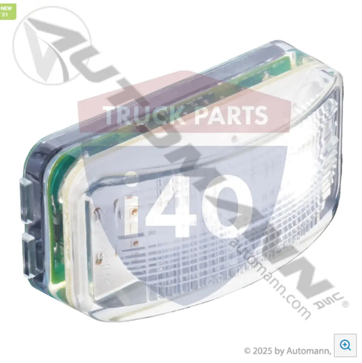 15205 License Light 1in 2.5in LED 3-Diode For Trucklite - License Light 1in X 2.5in LED 3-Diode