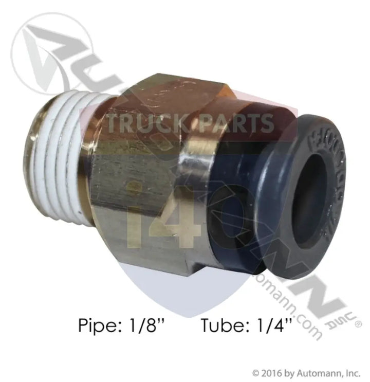 Automann 177.11684A PLC Male Connector 1/4in 1/8in - Male Connectors-Composite