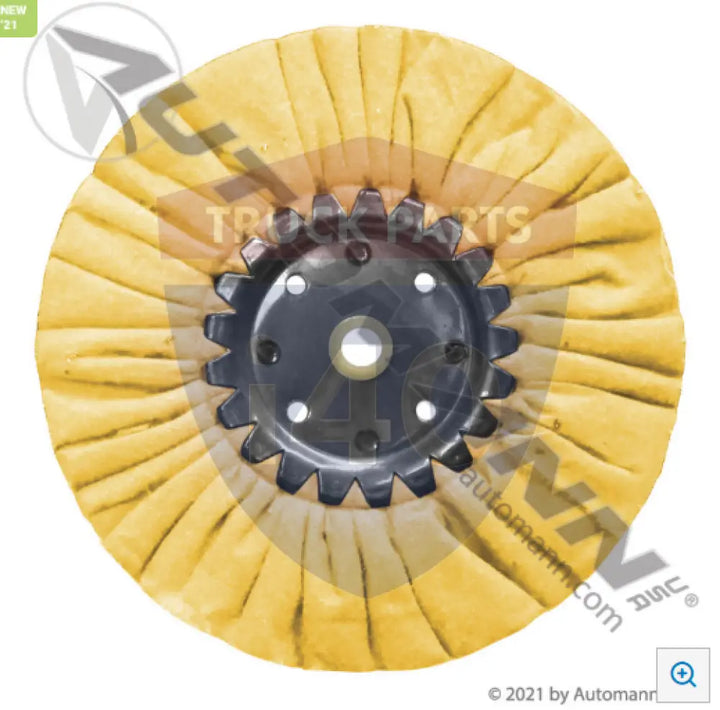 Automann 562.W1001YW Buffing Wheel 8in Yellow - Cleaning
