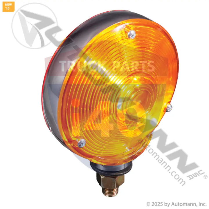 3802 Pedestal Light Chrome Dual Face 1-Wire For Trucklite - Pedestal Light Chrome Dual Face 1-Wire