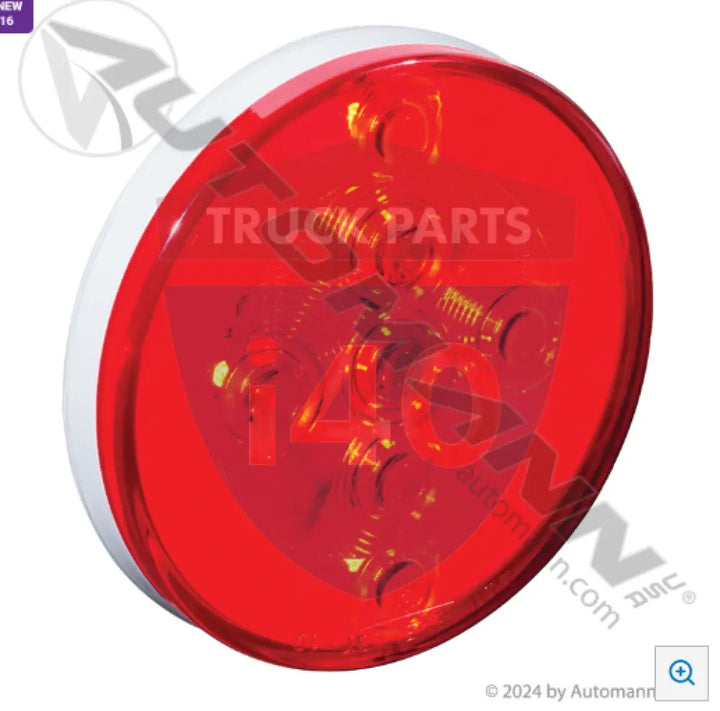 STL101RBP S/T/T Light LED 4in Red Zeon Halo For Optronics - S/T/T Light LED 4in Red Zeon Halo