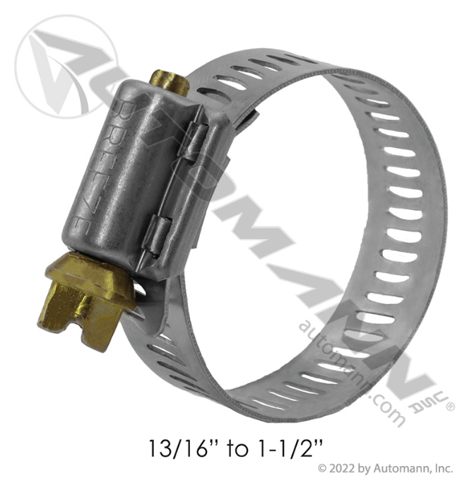 022316 Hose Clamp 0.81in to 1.50in For Velvac
