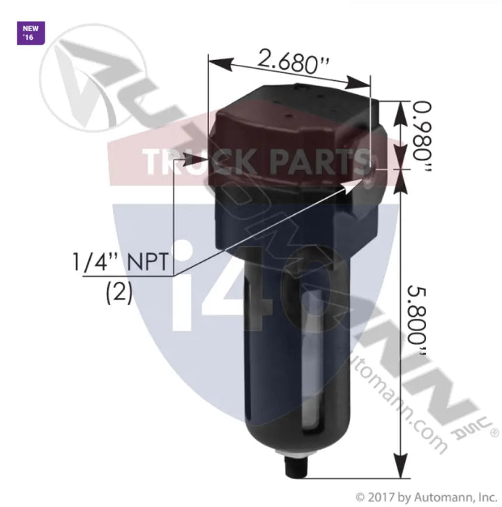 IMI 170.AF142 Air Filter 1/4in PTF - Air Preparation
