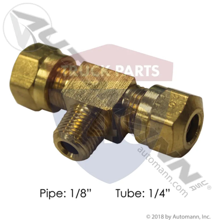 Automann 177.14724A Male Branch Tee DOT 1/4IN 1/8NPT - Male Branch Tees