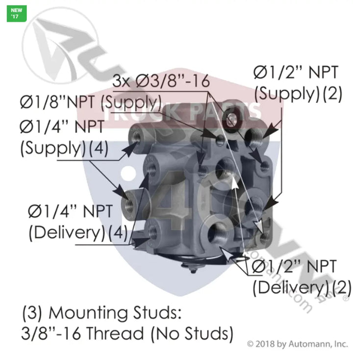Automann 170.288383 E7 Type Foot Valve - Foot Valves