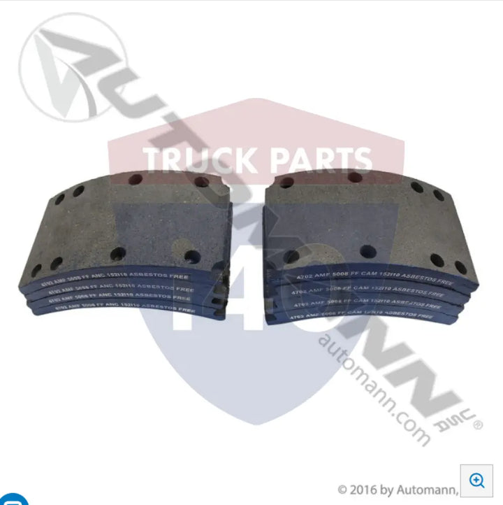 Automann 140.4702.50 Brake Lining - 20K Lb GAWR