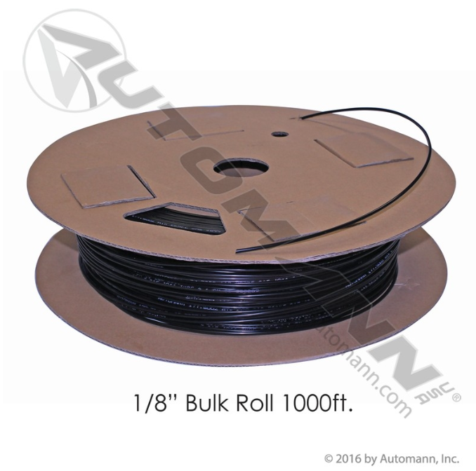 Automann 177.5002 Nylon Tubing 1/8in OD 1000FT Black