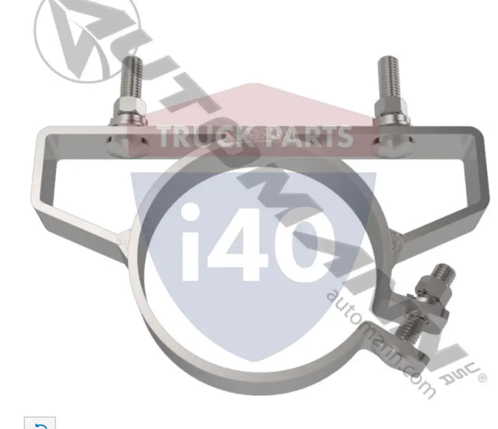 Automann 562.U5942BKC Stack Mtg Bracket 4in Chrome Kenworth - Stack Mtg Bracket 4in Chrome Kenworth