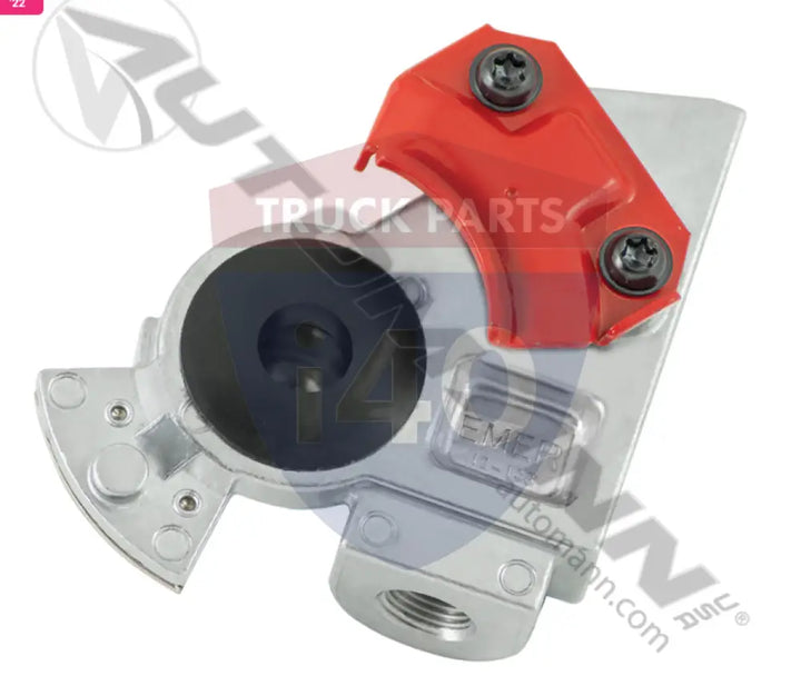 9216 Gladhand Angle Mount Emergency For Tectran - Angled Mount Gladhands