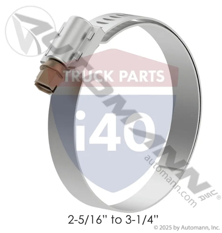 Automann 561.21444 Lined Clamp 2.31in to 3.25in - Lined Clamps - Standard