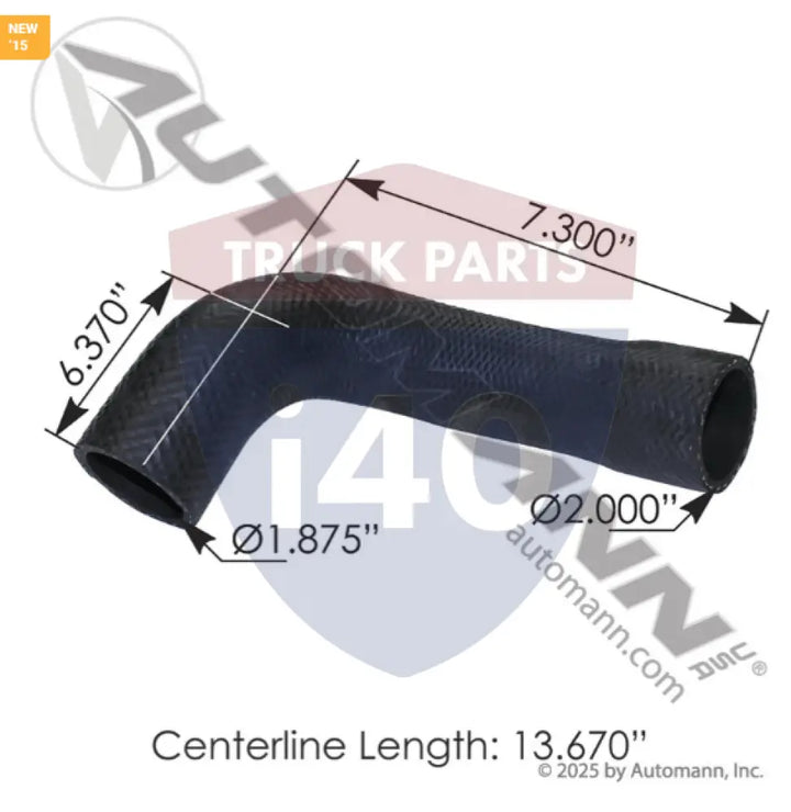 Automann 561.54420 Radiator Hose Hino - Hino