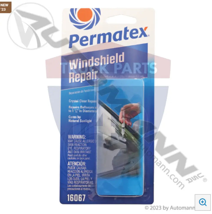 Permatex 16067 BULLSEYE Windshield Repair Kit - Repair