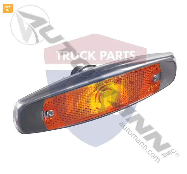 M137A Marker Light Low Profile Reflex Amber For Peterson Manufacturing - Marker Light Low Profile Reflex Amber
