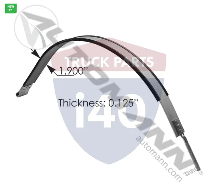 K841013002 Fuel Tank Strap For Kenworth - Fuel Tank Strap Kenworth