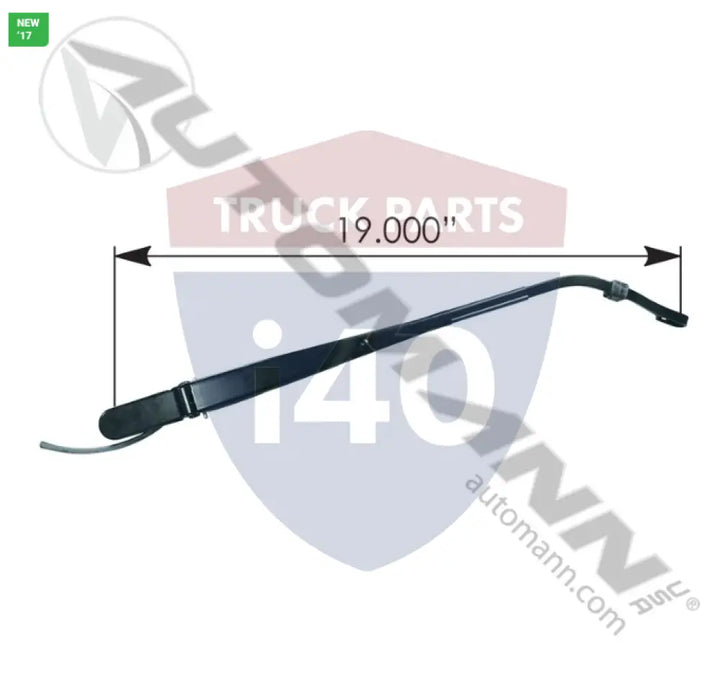 R23-1035-13 Wiper Arm RH For Kenworth - Wiper Arm RH Kenworth