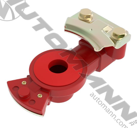 035170 Gladhand Emergency - Red Coated For Velvac
